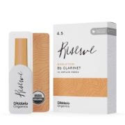 Immagine di Ance D'Addario Organic Reserve Evolution per clarinetto in Sib, durezza 4.5, confezione da 10