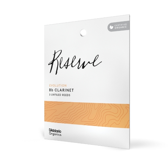 Immagine di Ance D'Addario Organic Reserve Evolution per clarinetto in Sib, durezza 3,0, custodie singole, confezione da 3