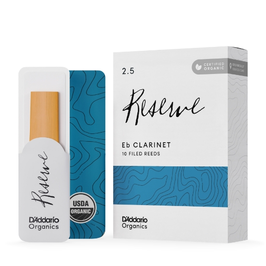 Immagine di Ance D'Addario Organic Reserve per clarinetto in Mib, durezza 2.5, confezione da 10