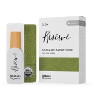 Immagine di Ance D'Addario Organic Reserve per sax soprano, durezza 3.0+, confezione da 10