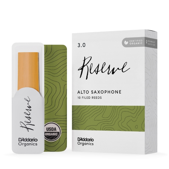 Immagine di Ance D'Addario Organic Reserve per sax alto, durezza 3.0, confezione da 10