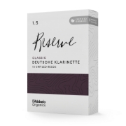 Immagine di Ance D'Addario Organic Reserve Classic per clarinetto tedesco, durezza 1.5, confezione da 10