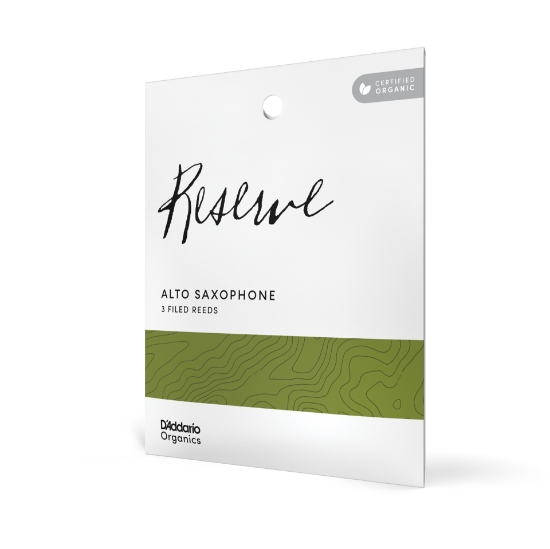 Immagine di Ance D'Addario Organic Reserve per sax alto, durezza 2,0, custodie singole, confezione da 3