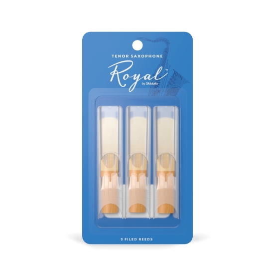 Immagine di Confezione da 3 ance Rico Royal per sassofono tenore, durezza 2,5