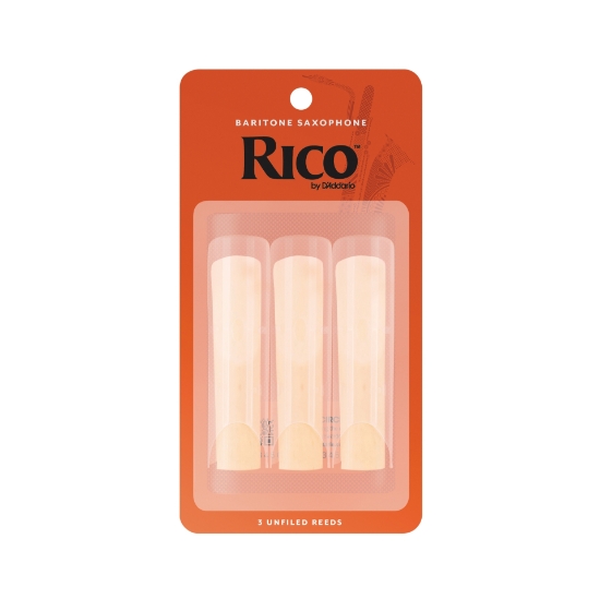 Immagine di Confezione da 3 ance Rico per sassofono baritono, durezza 2,5