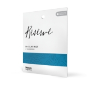 Immagine di Ance D'Addario Organic Reserve per clarinetto in Sib, durezza 3,0, custodie singole, confezione da 3