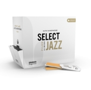 Immagine di Ance D'Addario Organic Select Jazz, taglio francese, per sax alto, durezza 3 Soft, confezione da 25