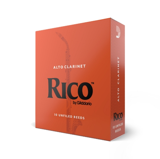 Immagine di Rico by D'Addario - Ance per clarinetto alto, durezza 3,5; confezione da 10