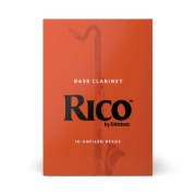 Immagine di Confezione da 10 ance Rico per clarinetto basso, durezza 3,5