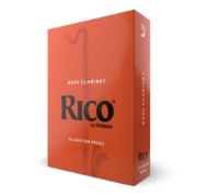 Immagine di Rico by D'Addario - Ance per clarinetto basso, durezza 4; confezione da 10