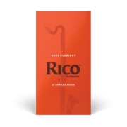 Immagine di Confezione da 25 ance Rico per clarinetto basso, durezza 3,0