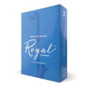 Immagine di Confezione da 10 ance Rico Royal per clarinetto basso, durezza 3,5