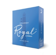 Immagine di Confezione da 10 ance Rico Royal per clarinetto soprano in SI bemolle, durezza 4,0