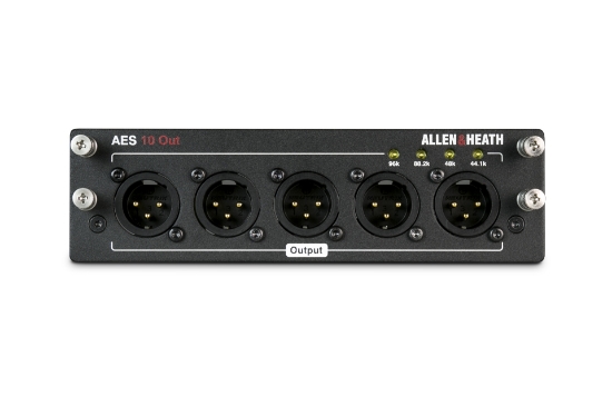 Immagine di Dlive Avantis AES10O card.