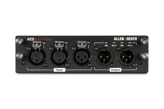 Immagine di Dlive Avantis AES6I4O card.