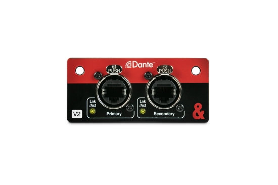 Immagine di SQ AHM Dante64 card.