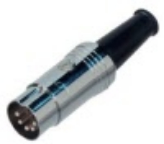 Immagine di REAN NYS322 DIN - Connettore 5 poli
maschio, contatti argento
