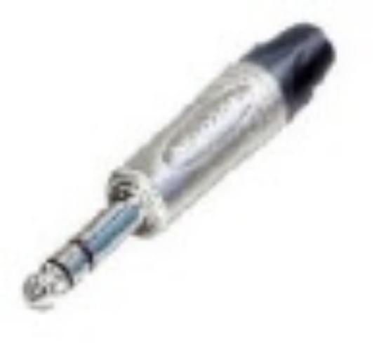 Immagine di NEUTRIK NP3X Phono Plug ¼", Serie X, 3 poli, corpo nichel, contatti nichel