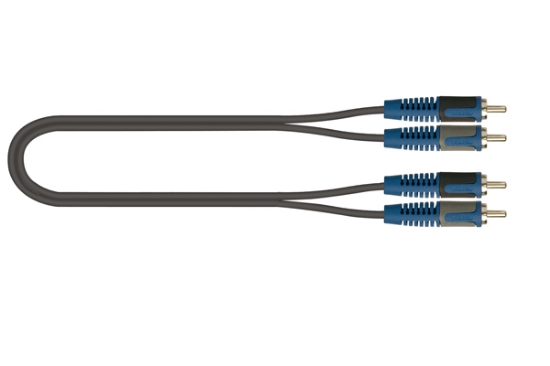 Immagine di QUIKLOK - Cavo adatt. 2 Jack mono/ 1 jack stereo 6,3