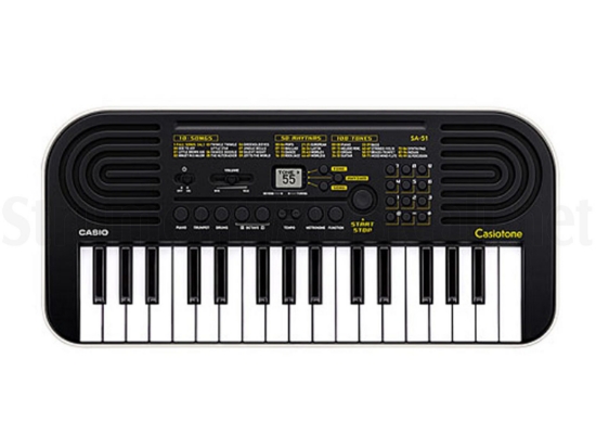 Immagine di CASIO - Tastiera 32 tasti nera - SA-51H7