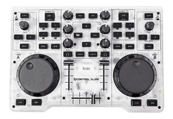 Immagine di DJ CONTROL GLOW GREEN CONTROLLER HERCULES