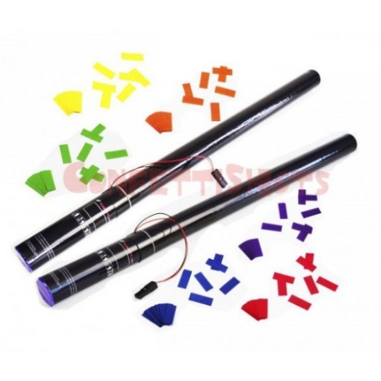 Immagine di CANNONE ELETTRICO USA E GETTA DA 80CM  CE80/PR-VC verde