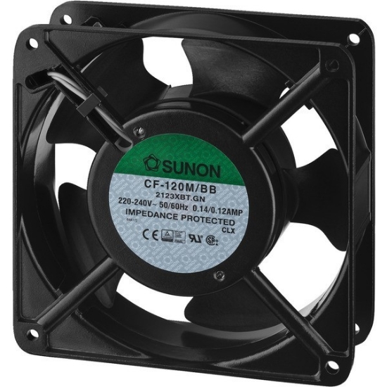 Immagine di ZZIPP - VENTILATORE ASSIALE 190M3/H 120X120X3