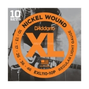 Immagine di D'ADDARIO - 10 PZ PROPACK EXL110 REGULAR LIGHT