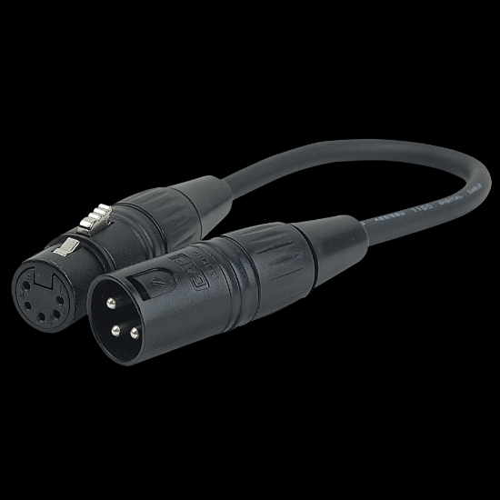Immagine di DAP FLA37 - XLR 3P male to XLR 5P female