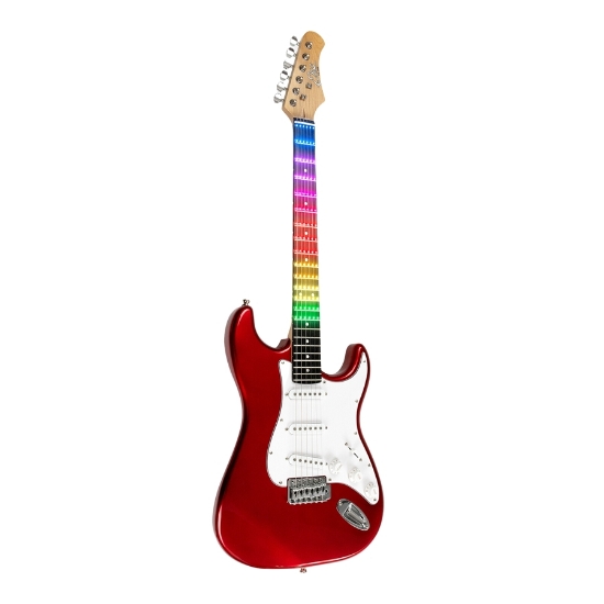Immagine di EKO - Chitarra Elettrica S-300 Chrome Red Visual Note