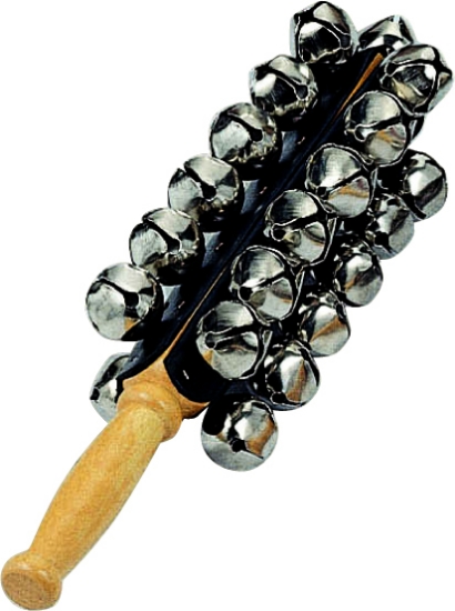 Immagine di BACCHETTA A 25 SONAGLI PEACE IN LEGNO RH-25