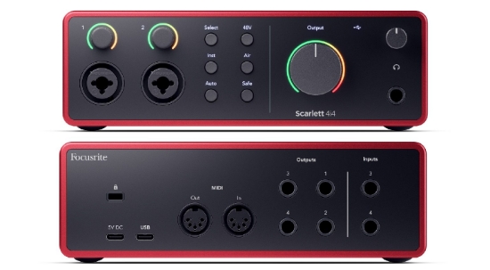 Immagine di FOCUSRITE - Scarlett 4i4 4th generazione