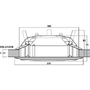 Immagine di ALTOPARLANTE 100V 12W Ø200mm A NORMA EN55