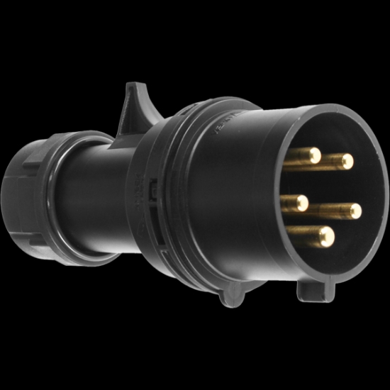Immagine di PCE - Spina volante 32A, 50/60Hz IP44, 5p (3P N E) CEE 400 V