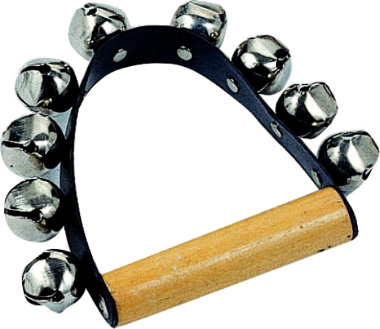 Immagine di MANIGLIA A 9 SONAGLI PEACE IN LEGNO RH-31