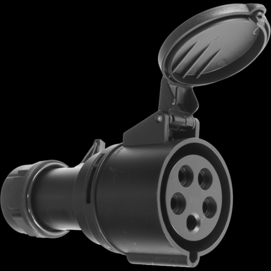 Immagine di PCE - Presa volante 32A, 50/60Hz IP44, 5p (3P N E) CEE 400 V