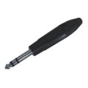 Immagine di Connettore jack 6,3 mm stereo black