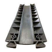 Immagine di ZZIPP - Pedana passacavo in gomma caricata 2 ch ZZCP112