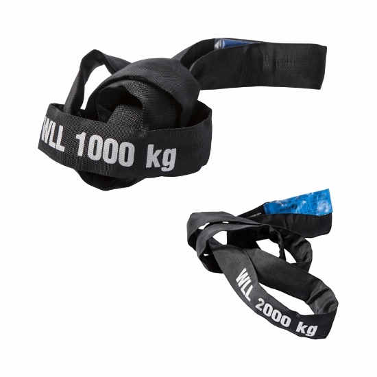 Immagine di UNIRIG Round sling WLL 1,1 t lunghezza 1m, circonferenza 2m, colore nero RARS110
