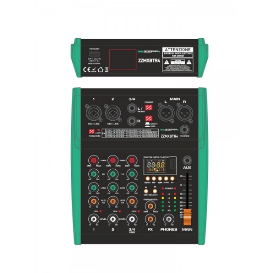 Immagine di MIXER COMPATTO 4 CANALI CON MULTIEFF