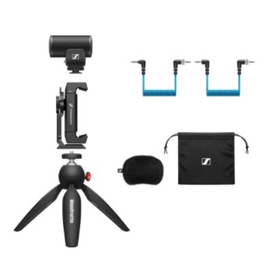 Immagine di SENNHEISER- KIT MICROFONO PER SMARTPHONE MKE200MOBILEKIT