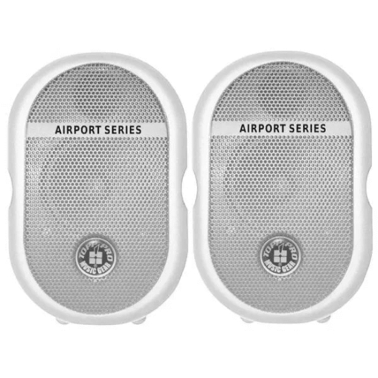 Immagine di Topp Pro COPPIA DIFFUSORE AMPLIFICATO 40W 2VIE colore BIANCO