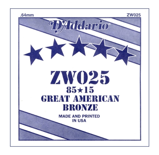 Immagine di D'ADDARIO - Corda per chitarra acustica