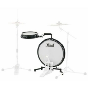 Immagine di PEARL -  BATTERIA COMPATTA DA VIAGGIO CON CASSA 18" E RULLANTE 10" PCTK-1810