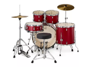 Immagine di PEARL -  Batteria acustica RED piatti sabian RS525SC/C747