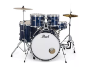 Immagine di PEARL - Batteria acustica Blue Metallic  piatti sabian RS525SC/C743
