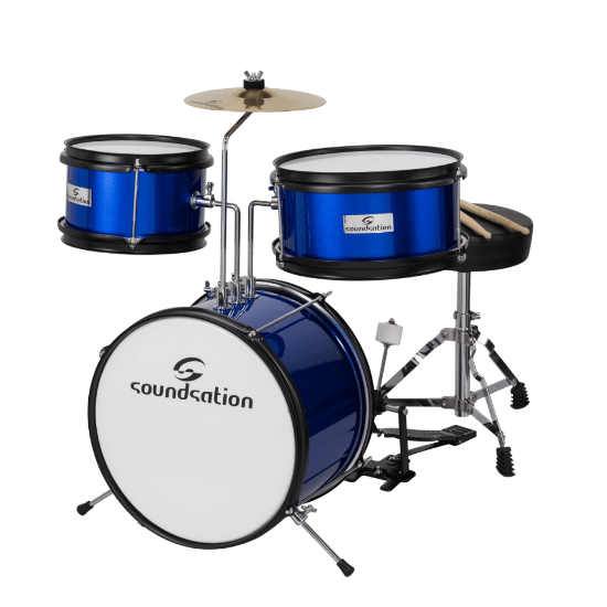 Immagine di SOUNSATION - Batteria Junior Metallic Blue JDK313-MB