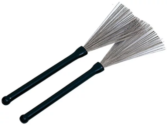 Immagine di PEACE - Coppia spazzole in metallo DA-53