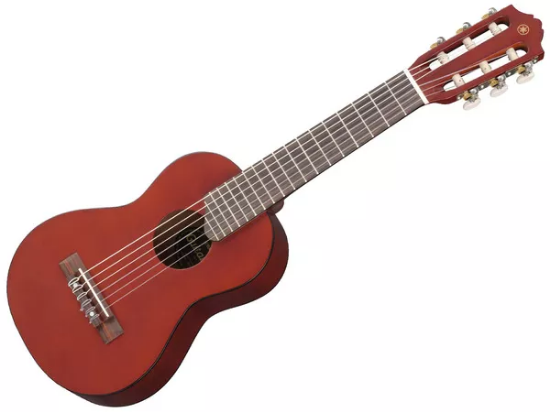 Immagine di YAMAHA GUITALELE - Chitarra classica a scala ridotta 17" Persimmon Brown, 6 corde in Nylon GL1-PB