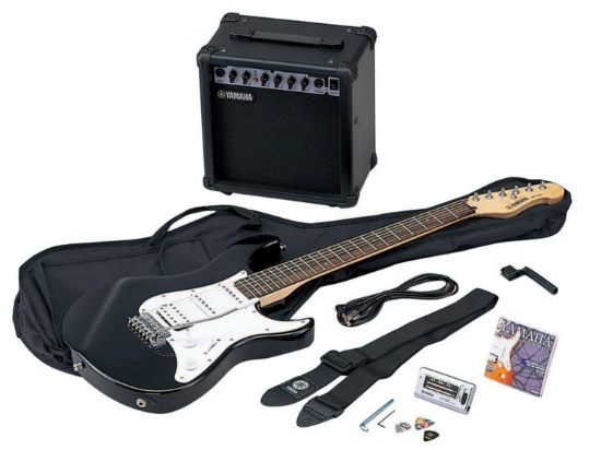 Immagine di YAMAHA - Kit chitarra elettrica Black EG112GPII-BL